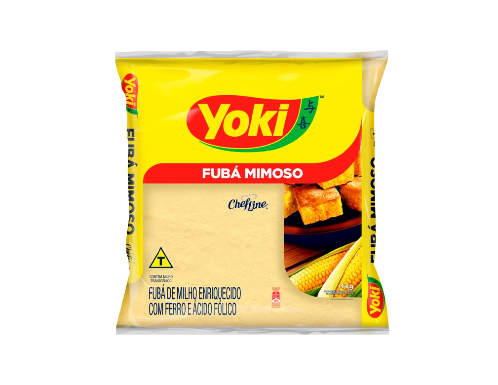 FUBÁ MIMOSO YOKI 4 KG (FDO 6 PCT)